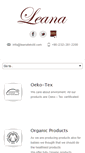 Mobile Screenshot of leanatekstil.com